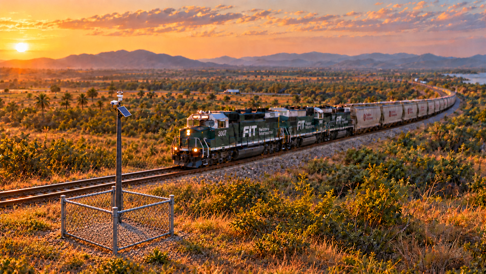 Rail Guard solar equipment illustration